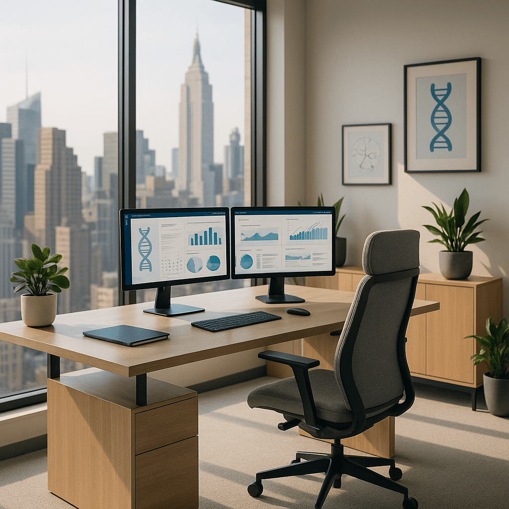 Prognosis office in Manhattan, New York